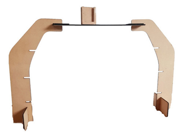 Soporte Celular Madera Fibrofacil Manos Libres P/ Tutoriales 0