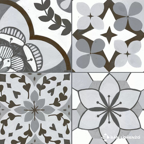 Sl 45.3x45.3 1ra Volta Tiza Totos Ceramicos 0