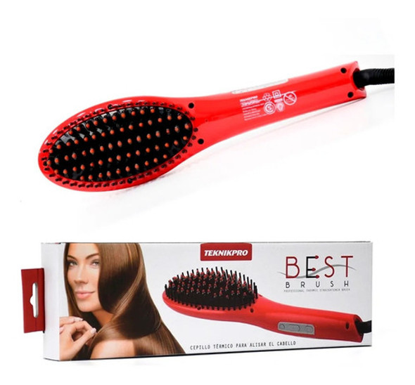 Teknikpro Cepillo Termico Alisador De Cabello Best Brush 0