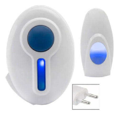 2 Timbres Inalámbrico Doorbell 36 Melodías C/o S/ Ench. 220v 0