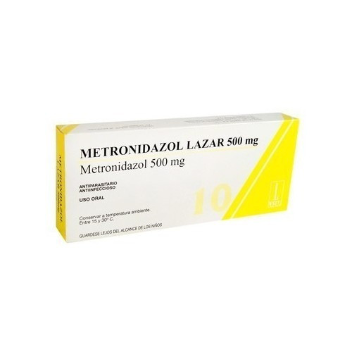 Metronidazol® 500mg X 10 Comprimidos 0