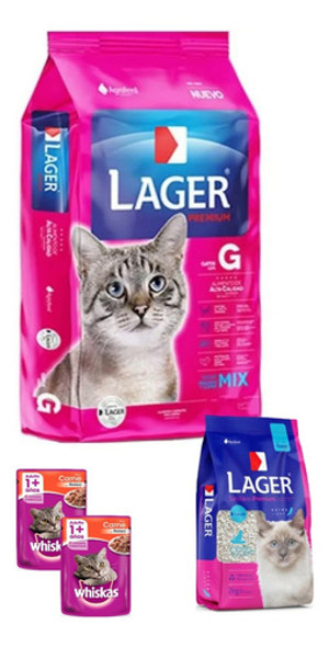 Lager Gato 22 Kg Obsequios + Envío 0 Lager Gato 22 Kg Obsequios + Envío 0