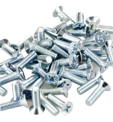 Tornillos Fresada Philips Metrico M6 X 35mm Caja X 25 Unid 0