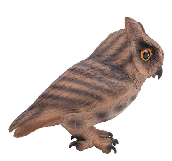 Simulação Owl Model Bird Wild Animal Pvc Craft Education 0 Simulação Owl Model Bird Wild Animal Pvc Craft Education 0
