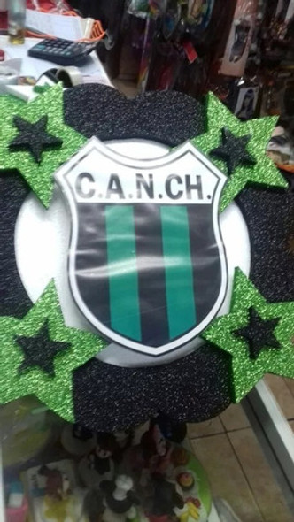 Piñata Club Chicago Artesanal 40cm. Cotillon Chirimbolos 0