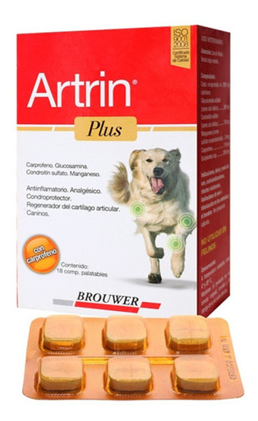 Artrin Plus Condroprotector Palatable 36 Comprimidos 0