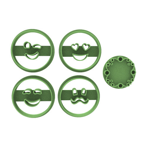 3827 Set Sonrisas Cortante Para Galletas 0