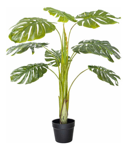 Planta Monstera Artificial 110cm Calidad Premium 0