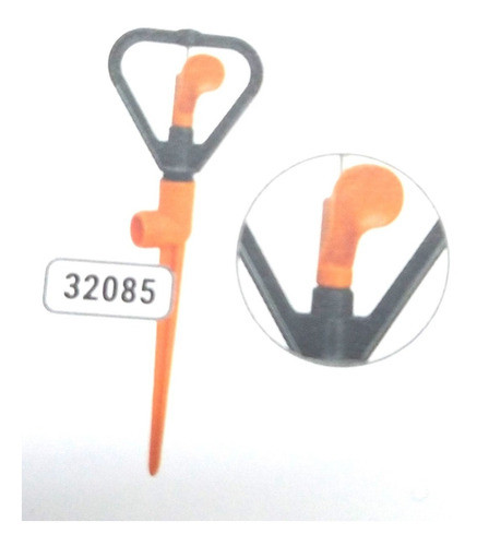 Regador Plastico Base Espiga Giratorio Arco Corta Chorro 0