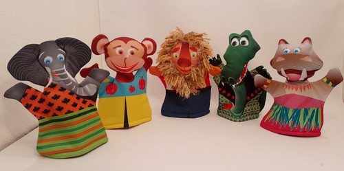 Títeres De La Selva Lo Pequeño Es Hermoso (5 Títeres) 0