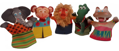 Títeres De La Selva Lo Pequeño Es Hermoso (5 Títeres) 0