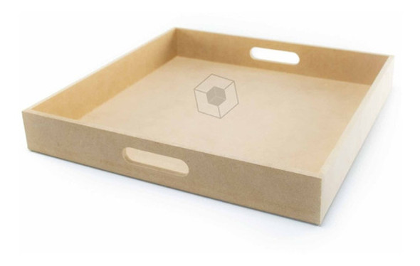 Bandejas De Desayuno 30x30cm, Fibrofacil, Pack X5 Unidades! 0