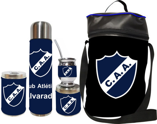 Equipo De Mate Set Matero Alvarado Mar Del Plata. Ecocuero 0