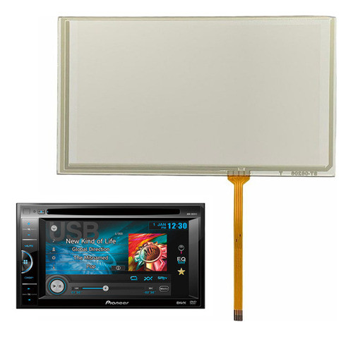 Tela Touch Screen 6 Polegadas Multimidia Avh-165dvd Pioneer 0