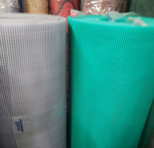 Tejido Plastico Mosquitero Reforzado Gris 1 X 2 Mts 1