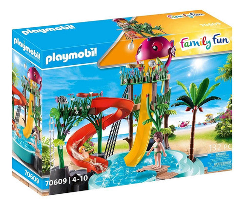 Playmobil Parque Aquático Escorregadores 1636 - Sunny 0