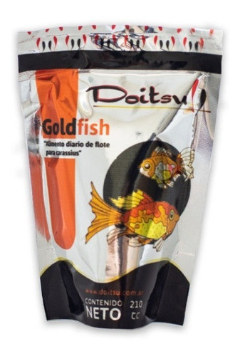 Alimento Peces Goldfish & Koi Doitsu Hojuela 210cc Agua Fria 0