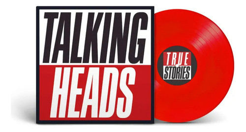 Talking Heads True Stories Vinilo Rojo Limitado Nuevo Import 0