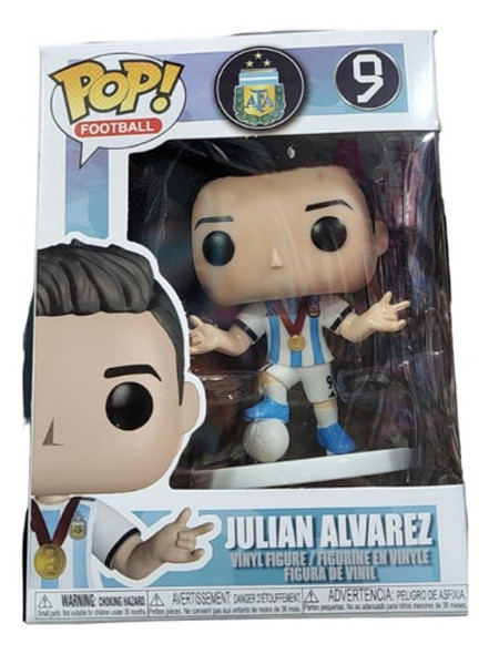 Figura Muñeco Julian Alvarez !!!! Argentina 0