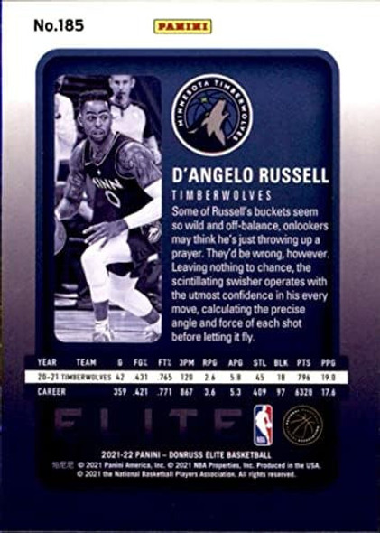 Donruss Elite 185 Dangelo Russell Minnesota Timberwolves C 1