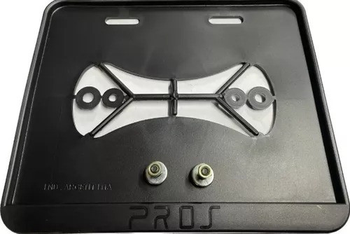 Porta Patente Moto Mercosur Con Tornillos Delisio Motos 0