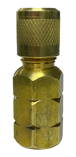 Valvula Carga Lata Gas Refrigerante R134 R22 R12 C Ovulo X10 1