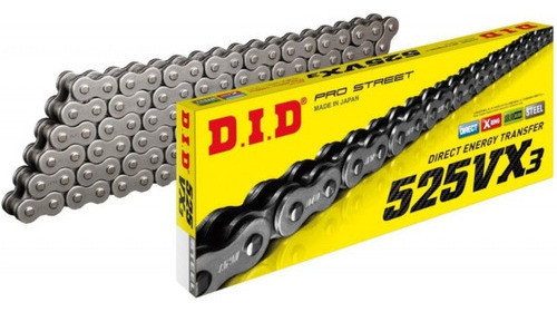 Cadena Transmision Did 520 Vx3 118 Japon Xring Motocross 0