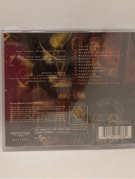 Cirque Du Soleil Dralion Cd Nuevo 1