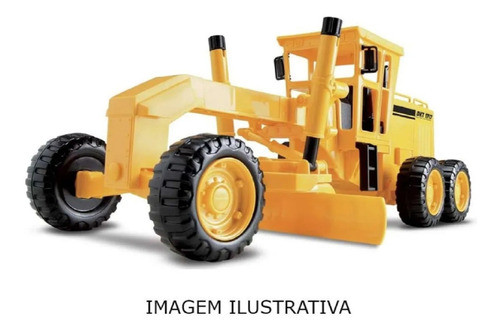 Trator Motoniveladora Still Amarela Com Preto 1717 - Roma 1