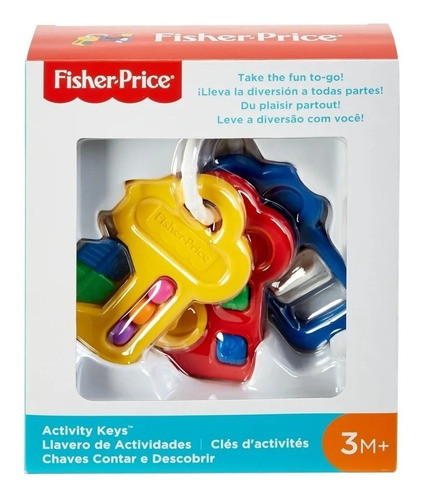 Fisher Price Llaves Con Actividades - Espacio Regalos 0