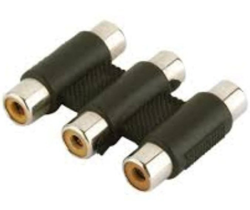 Adaptador Rca 3 Hembra A 3 Rca Hembra K303 K 1