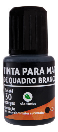 Tinta Para Quadro Branco Jocar Office 20ml Preto C/1 Unidade 0