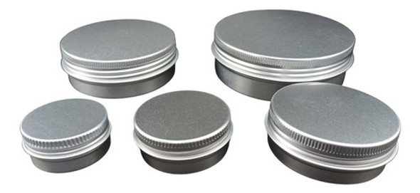 Lata En Aluminio De 60g Con Tapa A Rosca (pack De 10 Unid.) 0 Lata En Aluminio De 60g Con Tapa A Rosca (pack De 10 Unid.) 0