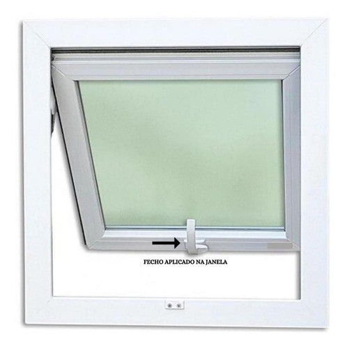 Fecho Alavanca P/ Maxim-ar De Alumínio 735d Suprema Branco 1