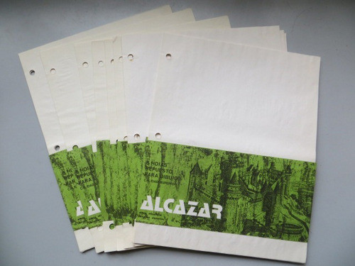 8 Hojas Repuesto Para Dibujo Transparente Calcar Alcazar X10 0
