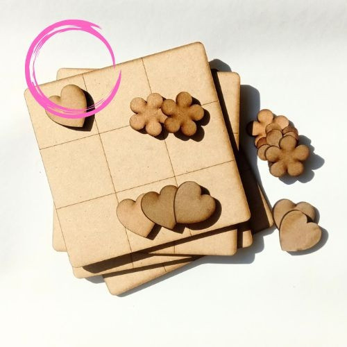 Tateti Flores Souvenir Mdf X 10 Unid Los Mas Lindos 0
