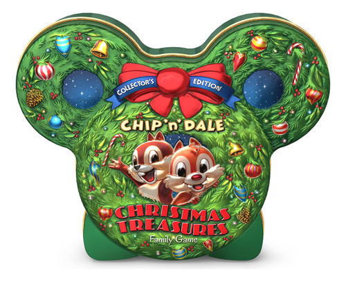 Chip N Dale Christmas Treasures Juego De Cartas Edición 0