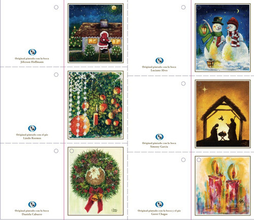 Adornos Para Regalo Navidad 2023 (6 Unidades) 0