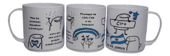 Taza Diseño Jura Promesa A La Bandera. Ideal Souvenirs X 35 0