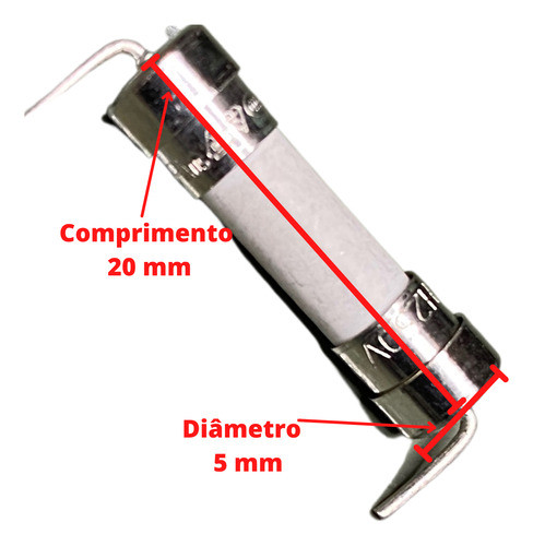 Kit 3 Pçs Fusível Soldável Placa Ar Condicionado 5a 1