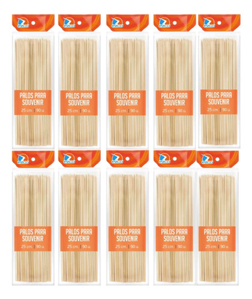 900 Palitos De Brochette Para Souvenir Ezco 25cm De Largo 0 900 Palitos De Brochette Para Souvenir Ezco 25cm De Largo 0
