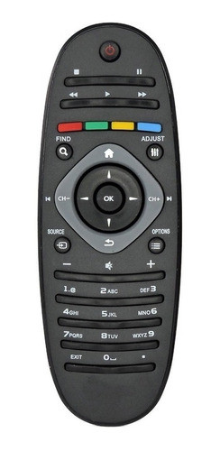 Controle Remoto Para Tv Philips Lcd Led 32pfl3406d 32pfl3606 0
