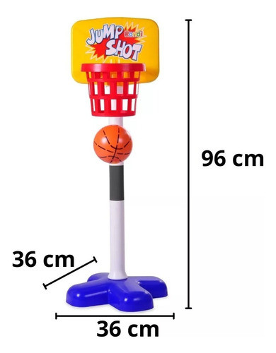 Basketball Basket Set Rondi Aro Regulable Juegos Deportes 1