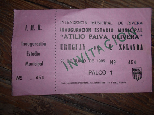 Antigua Entrada Atilio Paiva Olivera Inauguracion Estadio 0