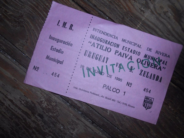 Antigua Entrada Atilio Paiva Olivera Inauguracion Estadio 1