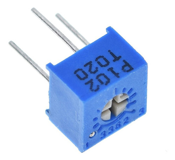 10 Potenciômetro Trimpot 3362p 10k Tipo B Quadrado 0