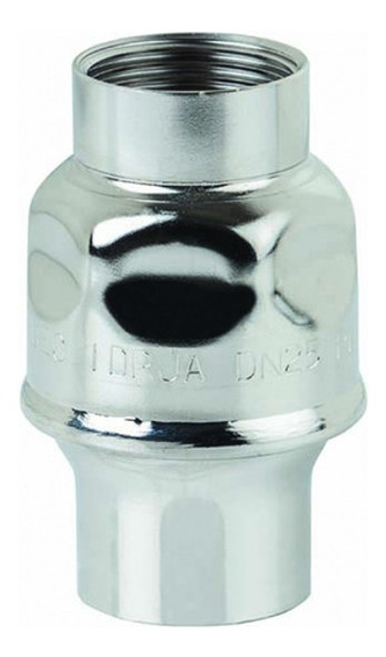 Valvula Retencion Genebre 2440 Cromax Acero Inox 3/8 0