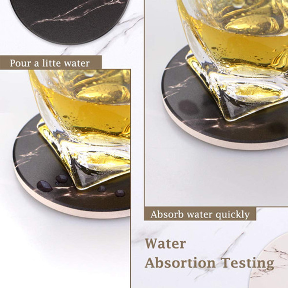 Posavasos Para Bebidas, Juego De Posavasos De Piedra Ceramic 1