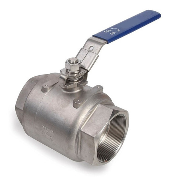 Valvula Llave Esferica 3/8 Inoxidable C316 Aceros Lomas Agua 0 Valvula Llave Esferica 3/8 Inoxidable C316 Aceros Lomas Agua 0