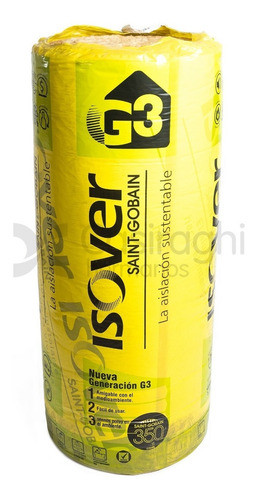 Lana De Vidrio Isover Rolac Plata 50mm Casiraghi Express 0